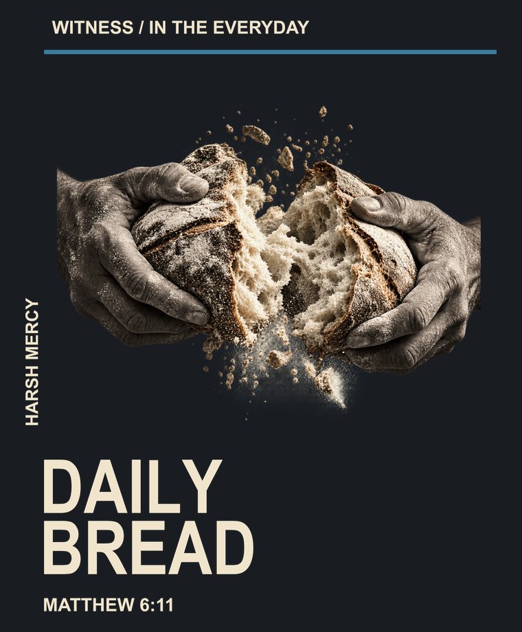 Daily Bread: hands breaking bread